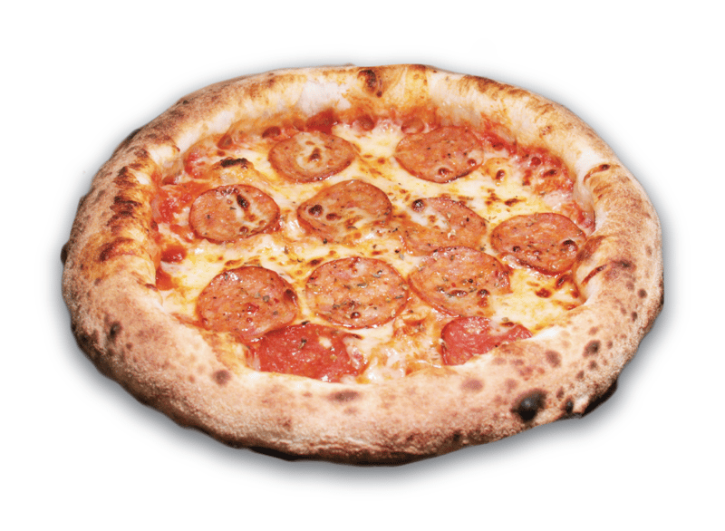 Chicken Pepperoni sourdough pizza (team photo to come)